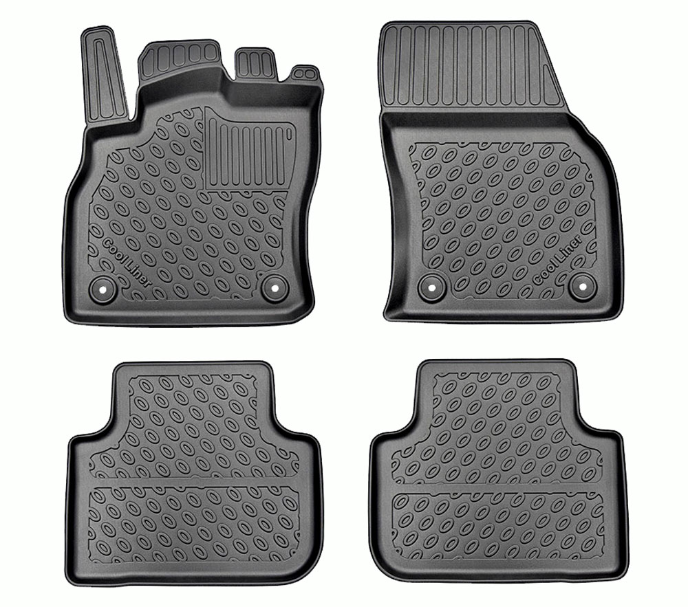 Premium Fußraumschalen für Audi Q3 (F3) / für Audi Q3 (F3) TFSI e Plug-in Hybrid