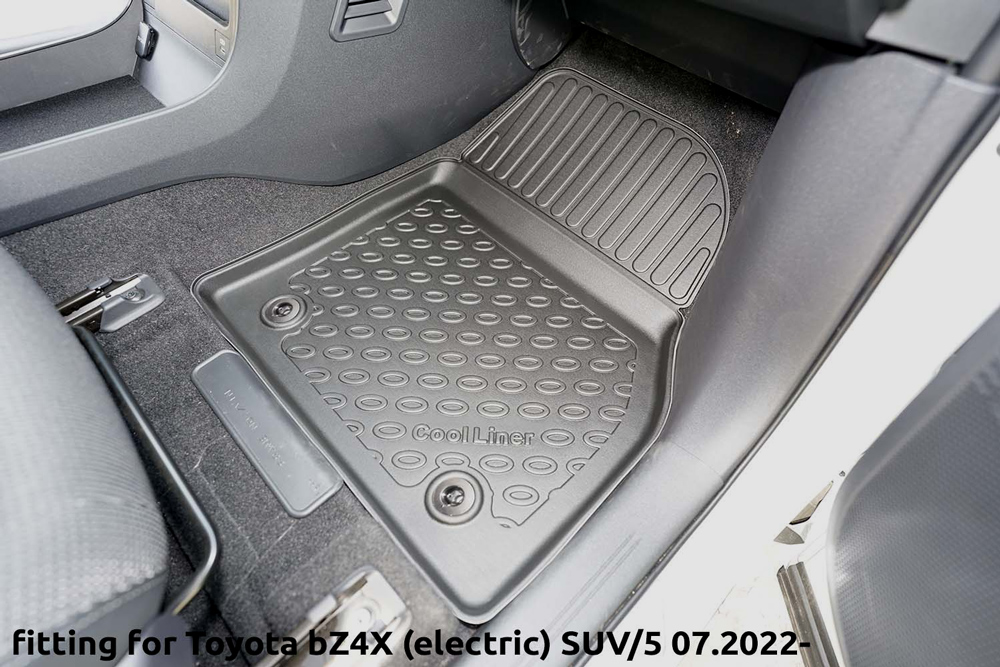 Premium Fußraumschalen für Toyota bZ4X / für Lexus RZ 450e / für Subaru Solterra