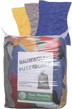 Putztücher Baumwolle bunt