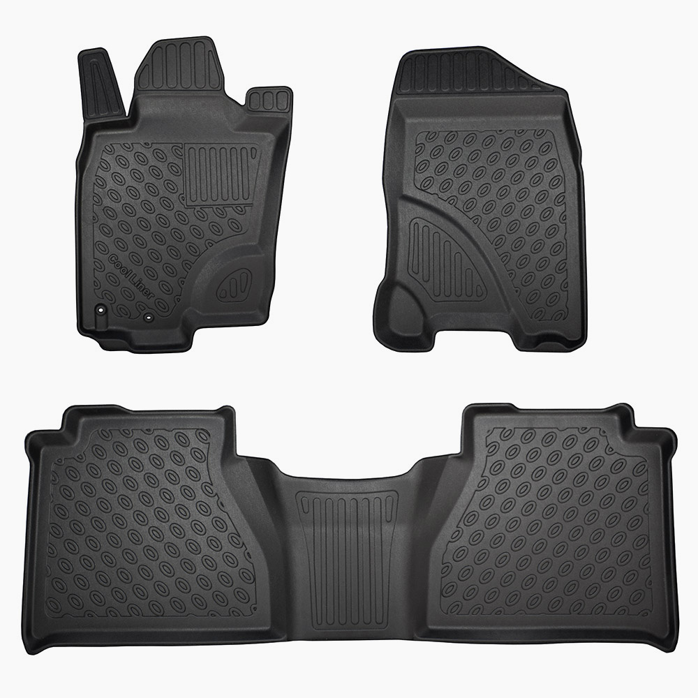 Premium Fußraumschalen für Nissan Navara (NP300) Double Cab / für Renault Alaskan Double Cab