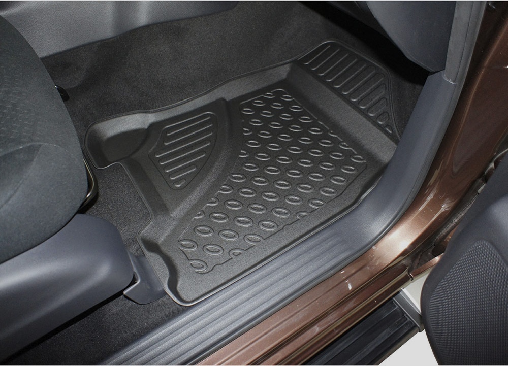 Premium Fußraumschalen für Nissan Navara (NP300) Double Cab / für Renault Alaskan Double Cab