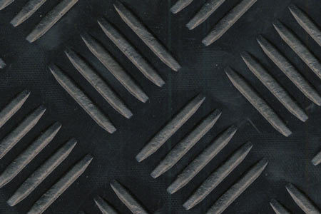 Hammerschlagmatte Checker